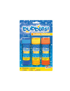 Bellenblaas 3 potjes op kaart