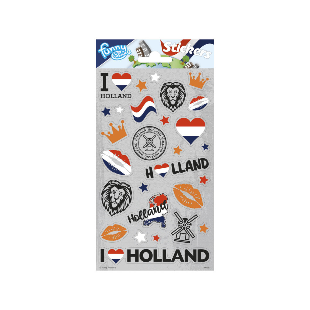 Stickervel Holland