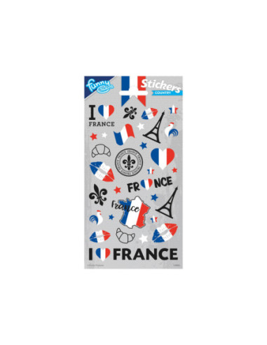 Stickervel Frankrijk