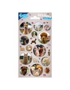 Stickervel Alpaca