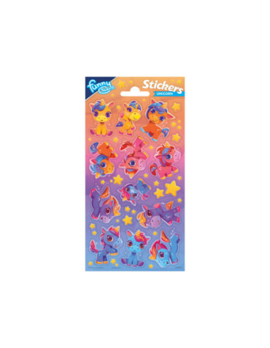 Stickervel Eenhoorn