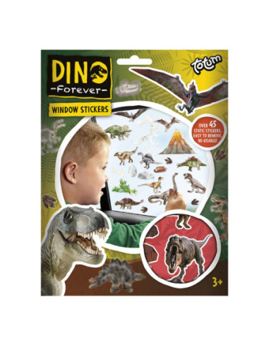 Totum Dino Forever - Raamstickers