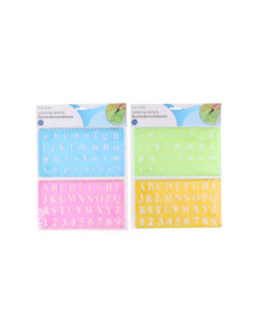 Alfabet Sjabloon 2dlg.