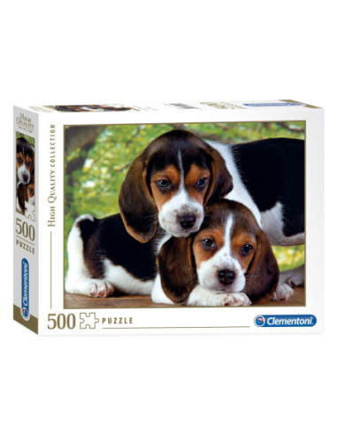 Clementoni Puzzel Hondenvriendjes 500st.