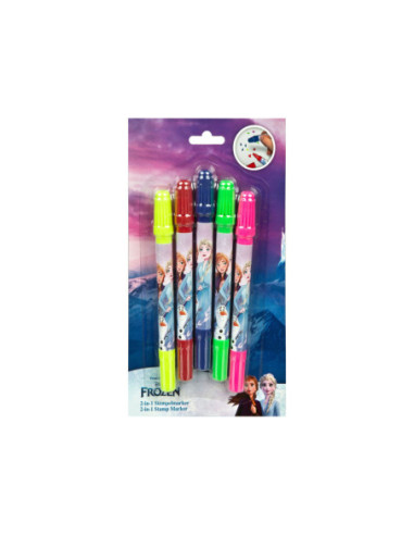 Stempelstift 2in1 Frozen 4st.