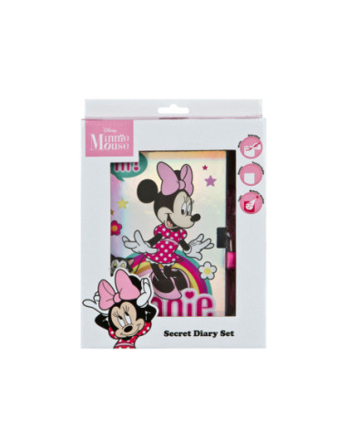 Geheim Dagboek Minnie Mouse met UV-pen