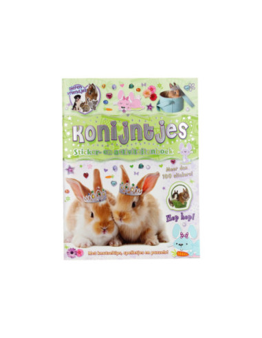 Dierenvriendjes - Konijntjes Sticker-...