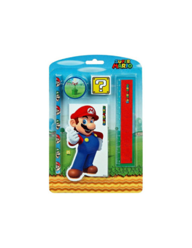 Super Mario Stationery Set 5dlg.