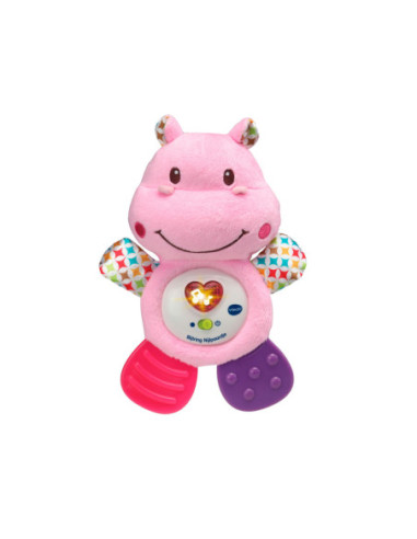 VTech Bijtring Nijlpaardje Roze