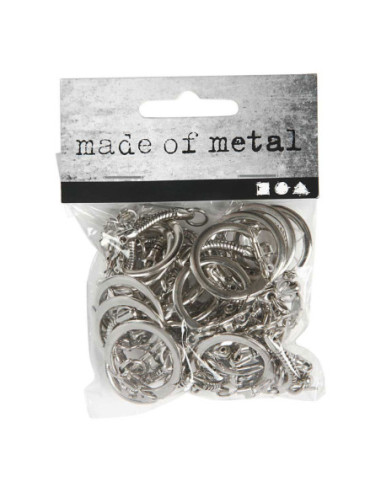 Sleutelhanger met Ketting 25st.