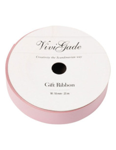 Cadeaulint Mat Lichtrood 25m