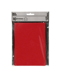 Envelop Rood 115x15cm 10st.