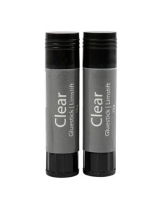 Transparante Lijmstift 2st.