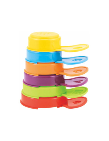 Stapelbekers met Handvat 6dlg.