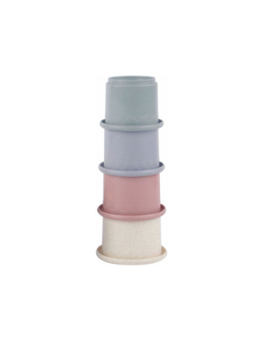 Stapelbekers Pastel 4dlg.