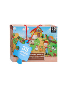 Vloerpuzzel Boerderij 35st.