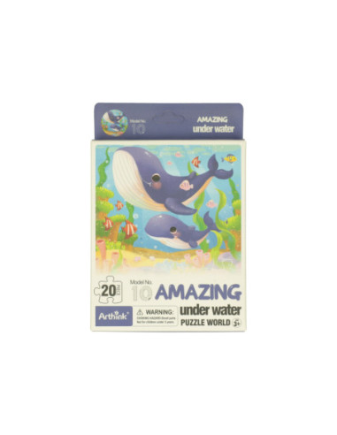Mini Puzzel Onderwaterwereld 20st.