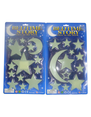 Glow in the Dark Set Maan en Sterren