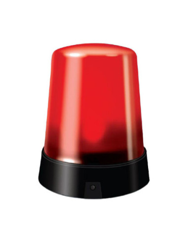 Zwaailamp Rood