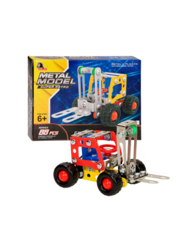 Constructieset Metaal - Heftruck 88dlg.