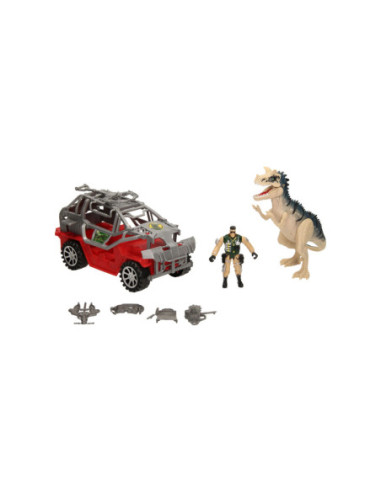 Dinosaurus Speelset Rood