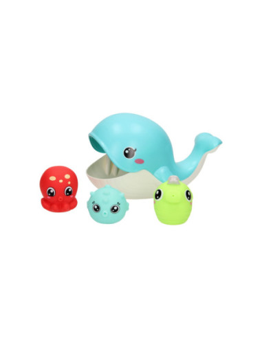 Badspeelset Walvis Happer 4dlg.