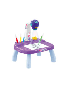 Teken Projectietafel Paars