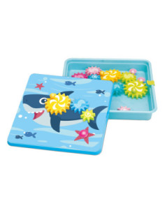 Tandwielenset Blauw 20dlg.