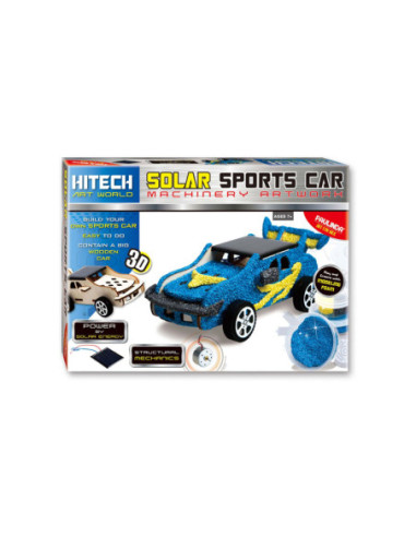 Bouwpakket 3D Solar Sportwagen