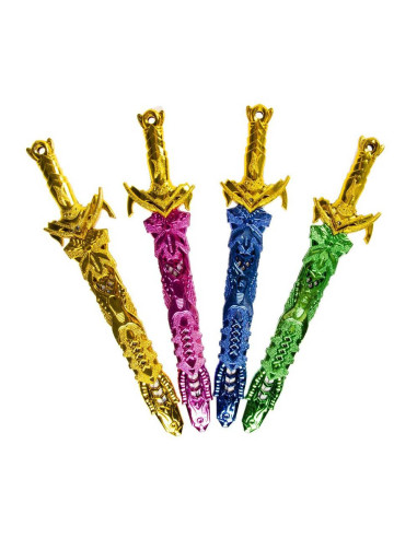 Metallic Zwaard 33cm 36st. Speelgoed