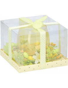 Kaars In Glas Pasen 11 Cm...