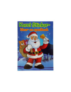 Kerst Sticker- en Kleurboek
