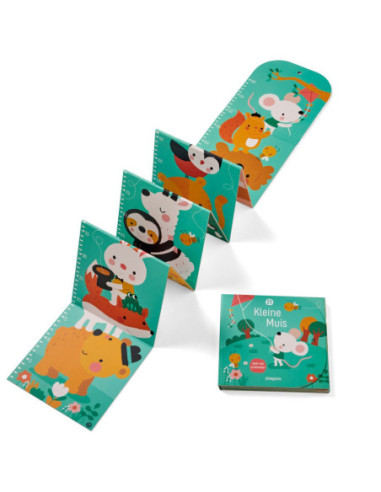 Kleine Muis Kartonboek met Groeimeter