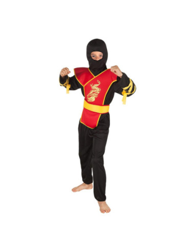 Kinderkostuum Ninja Meester 7-9 Jaar