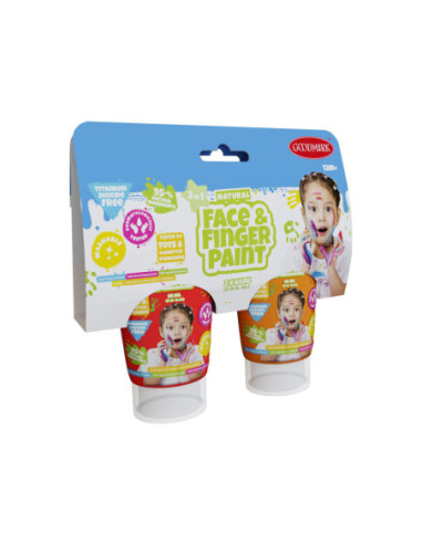 Natural Face & Fingerpaint Tube -...