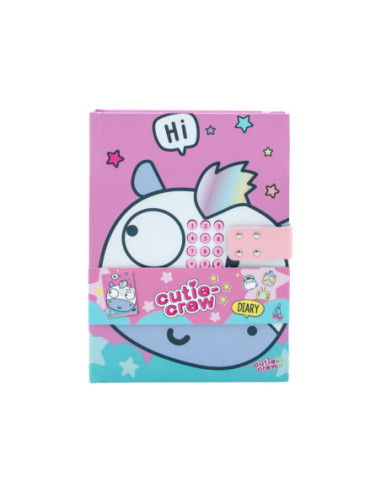 Cutie Crew Dagboek met Geheime Code Roze
