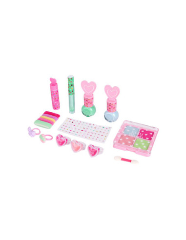 Lulu Blush Make-Up Set in Rugzak
