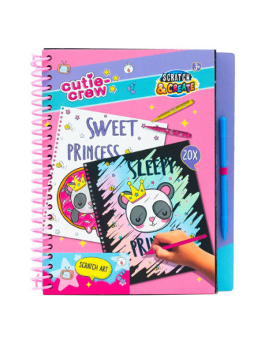 Cutie Crew Kras- en Kleurboek