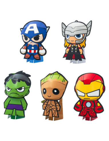 Vouw je eigen Marvel 3D Figuur Karton