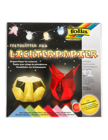 Lantaarnpapier Standaardkleuren...