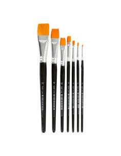 Gold Line Penselen Plat 7st.