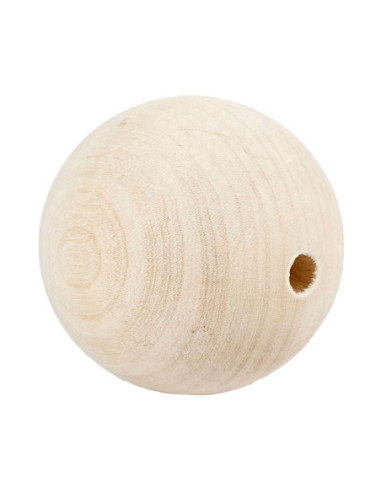 Houten Kraal 6mm 3st.