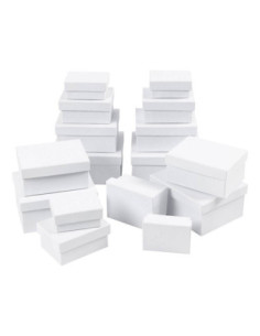 Rechthoekige Dozen Divers 4st.