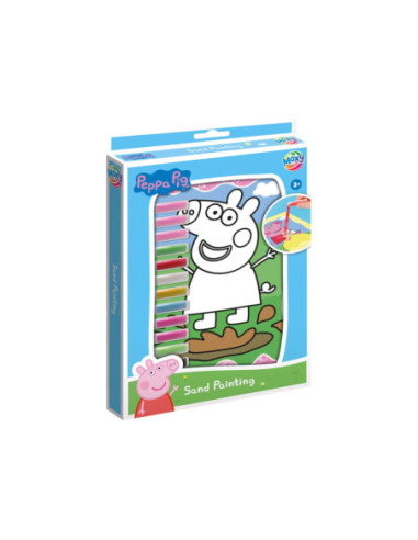 Peppa Pig Zand Schilderen 16dlg.