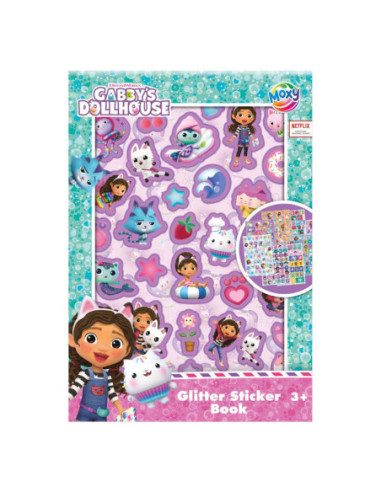 Glitter Stickerboek A5 - Gabby's...