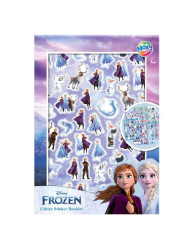Glitter Stickerboek A5 - Frozen
