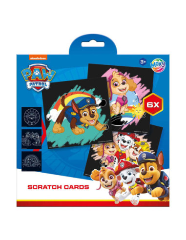 Scratch Kaarten PAW Patrol Set 7dlg.