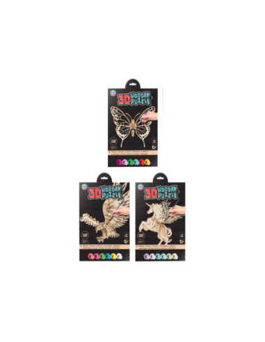 Houten 3D Puzzel Dier met Verf en...