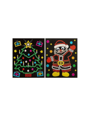 Xmas Holografische Stippen Stickerset