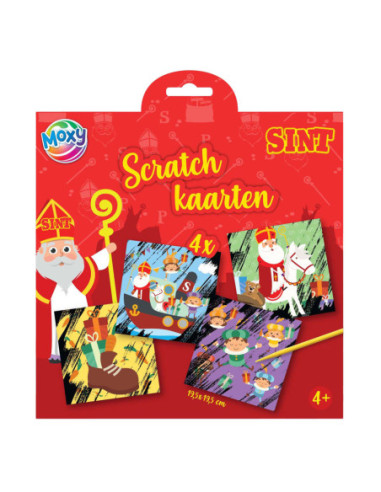 Sint 4 Scratch Kaarten